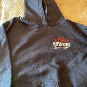 Cleaning out closet, navy blue, medium, very good condition